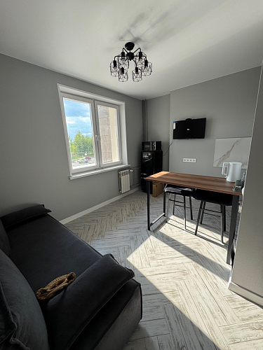 Барная стойка Дилан Лофт 120х50х90 бетон фото покупателя 168