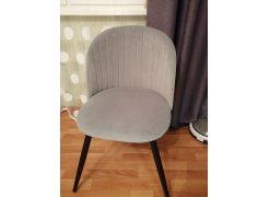 Стул на металлокаркасе Gabi gray / black фото покупателя 838