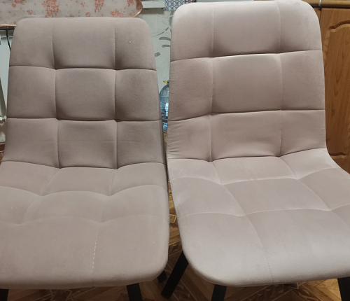 Стул на металлокаркасе Чилли зеленый / белый каркас фото покупателя 635