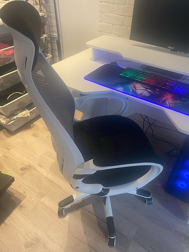 Компьютерное кресло Burgos белое фото покупателя 3