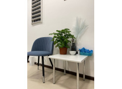 Стул на металлокаркасе Gabi 1 gray / black фото покупателя 961