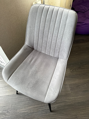 Стул на металлокаркасе Седа К кирпичный / черный фото покупателя 143