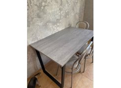 Стол Лота Лофт 120 25 мм сабия / черный матовый фото покупателя 641