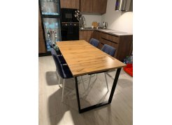 Стол Лота Лофт 120 25 мм сабия / черный матовый фото покупателя 74