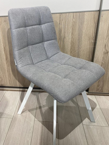 Стул на металлокаркасе Чилли синий / белый фото покупателя 997