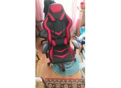 Компьютерное кресло Racer черное / голубое фото покупателя 112