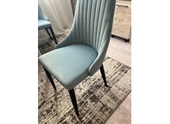 Стул на металлокаркасе Kora green / black фото покупателя 332