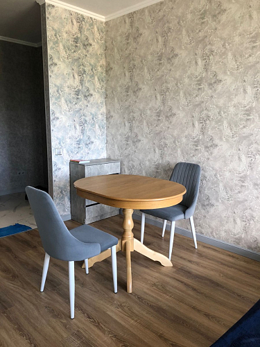 Стул на металлокаркасе Kora green / black фото покупателя 8