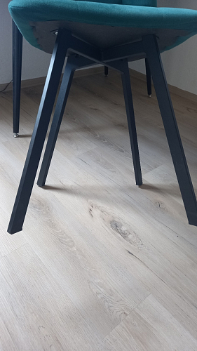 Стул на металлокаркасе Чилли синяя ткань / белый фото покупателя 746