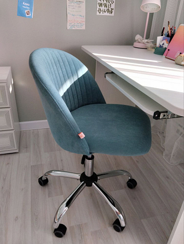 Компьютерное кресло Melody бирюзовое фото покупателя 147