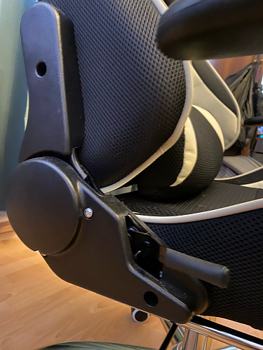 Компьютерное кресло Kano черное / красное фото покупателя 22