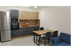 Деревянный стол Лота Лофт 120(160)х75 черный матовый / бетон светлый фото покупателя 435