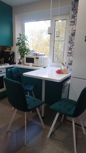 Комплект стульев Чилли 4 шт темно-серый / черный фото покупателя 426