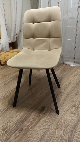 Стул на металлокаркасе Чилли бирюзовый / белый фото покупателя 369