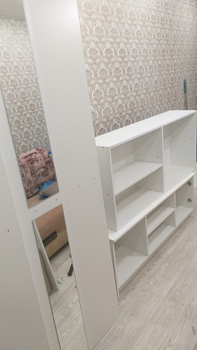 Готовая гостиная Бертелена белое дерево / белое дерево фото покупателя 63