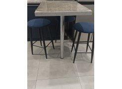 Полубарный стул Гангток катания дасти блю / черный матовый фото покупателя 6