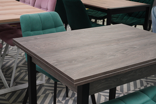 Стул на металлокаркасе Челси бирюзовый / черный из шоурума 4