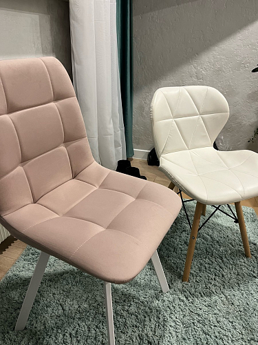 Стул на металлокаркасе Чилли бирюзовый / черный фото покупателя 1290