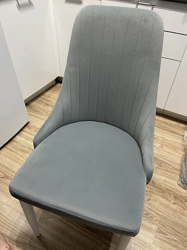 Стул на металлокаркасе Kora gray / black фото покупателя 5