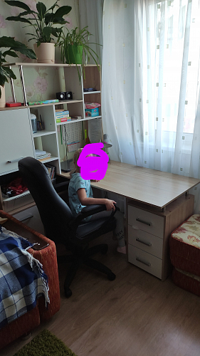 Компьютерный стол КС15 левый дуб сонома фото покупателя 21