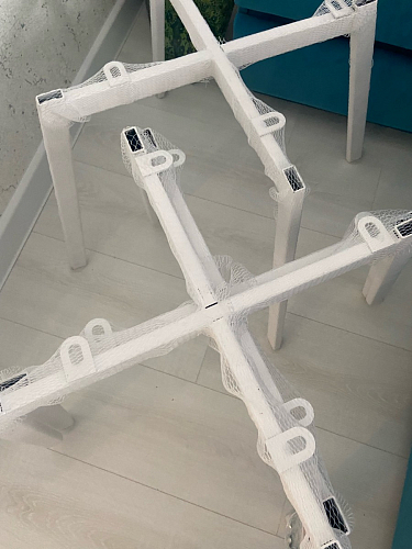 Стул на металлокаркасе Челси бежевый / черный фото покупателя 240