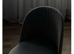 Стул на металлокаркасе Gabi green / black фото покупателя 86