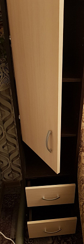 Шкаф Милана-18 правый венге фото покупателя 2