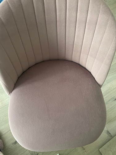 Стул на металлокаркасе Gabi 1 line light blue / black фото покупателя 69