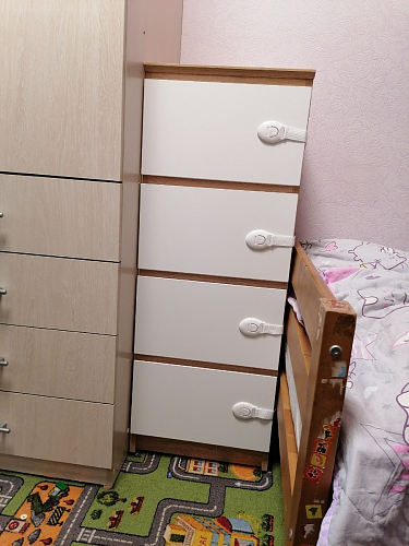 Комод Т-4р бетон / белый фото покупателя 6