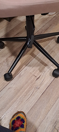 Компьютерное кресло Честер темно-серый велюр velutto 32 / белый фото покупателя 43