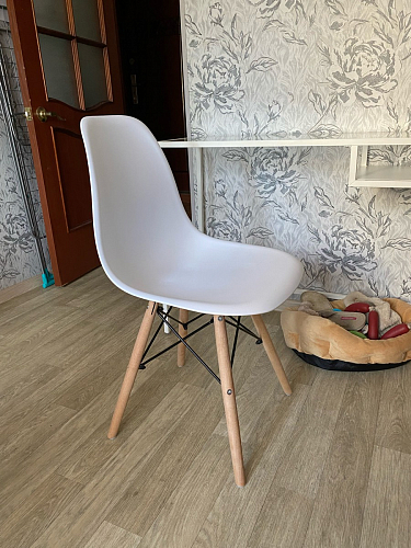 Пластиковый стул Eames PC-015 серый фото покупателя 281