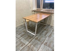 Стол Лота Лофт 120 25 мм сабия / черный матовый фото покупателя 686