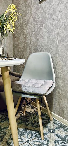 Стул Cindy Eames mod. 001 khaki / natural фото покупателя 36