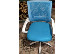 Компьютерное кресло Ergoplus белое / голубое фото покупателя 20