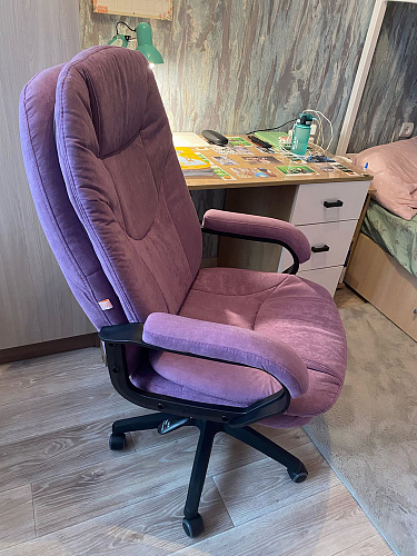 Компьютерное кресло Comfort Lux/Комфорт Люкс серый фото покупателя 12