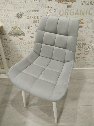 Стул на металлокаркасе Челси К крутящийся бирюзовый / черный фото покупателя 136