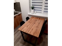 Стол Лота Лофт 140 25 мм юта / белый матовый фото покупателя 392