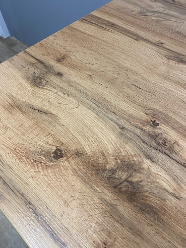 Стол Тринити Лофт 120 25 мм черный матовый / юта фото покупателя 73