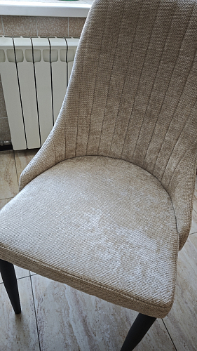 Стул на металлокаркасе Kora dark gray / black фото покупателя 406