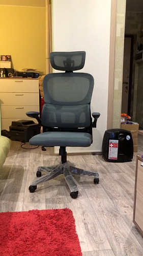 Компьютерное кресло Sprut light gray фото покупателя 41