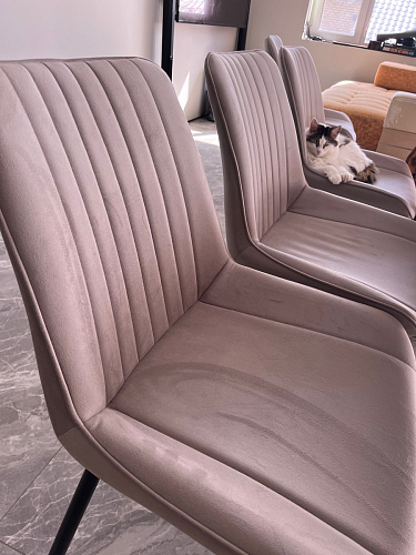 Комплект стульев Седа К 4 шт латте / черный фото покупателя 280