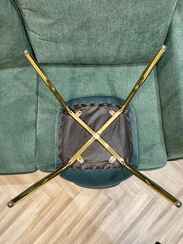 Стул на металлокаркасе Dabl wine red фото покупателя 158