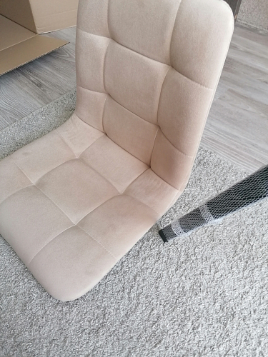 Комплект стульев Чилли 2 шт бежевый / черный фото покупателя 646