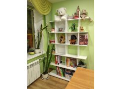 Стеллаж СТ-5 дуб сонома / белый фото покупателя 10