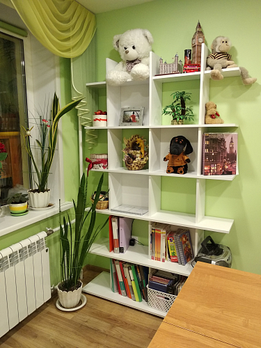 Стеллаж СТ-6 дуб сонома / белый фото покупателя 10