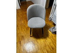 Стул на металлокаркасе Gabi blue / black фото покупателя 132