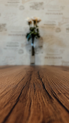 Деревянный стол Лота Лофт 120х75 белый матовый / дуб крафт золотой фото покупателя 437