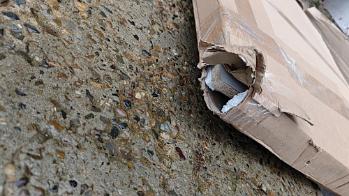 Письменный стол СПм-25 правый белый  - Уцененный экземпляр фото покупателя 67