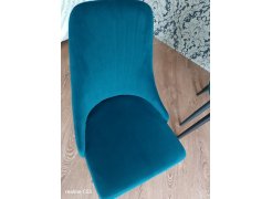 Стул на металлокаркасе Kora green / black фото покупателя 359