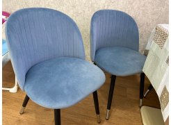 Стул на металлокаркасе Gabi 1 бежевый / черный с серебряными наконечниками фото покупателя 157